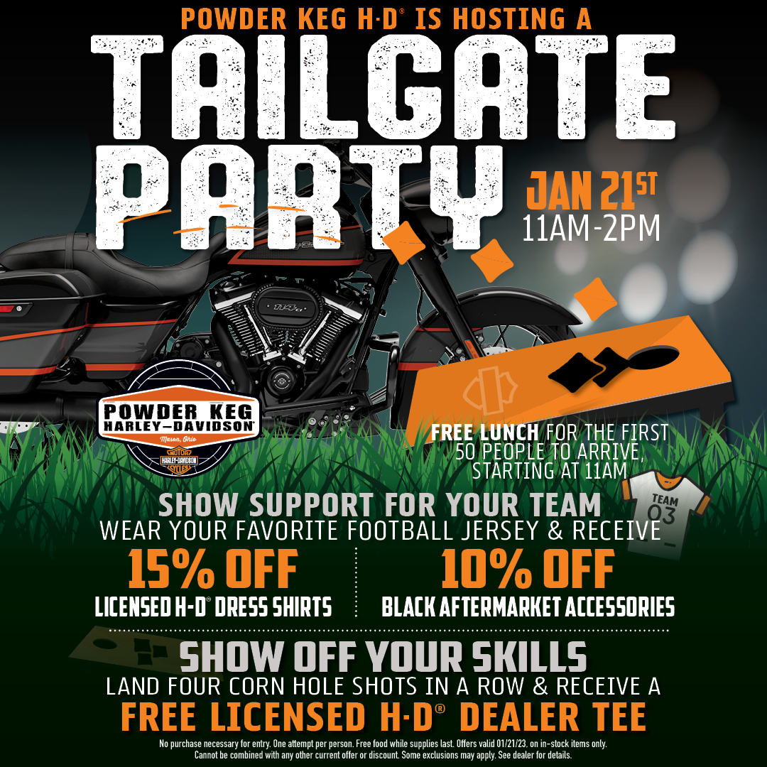Tailgate Party Powder Keg Chapter 5114 Mason Ohio H.O.G.